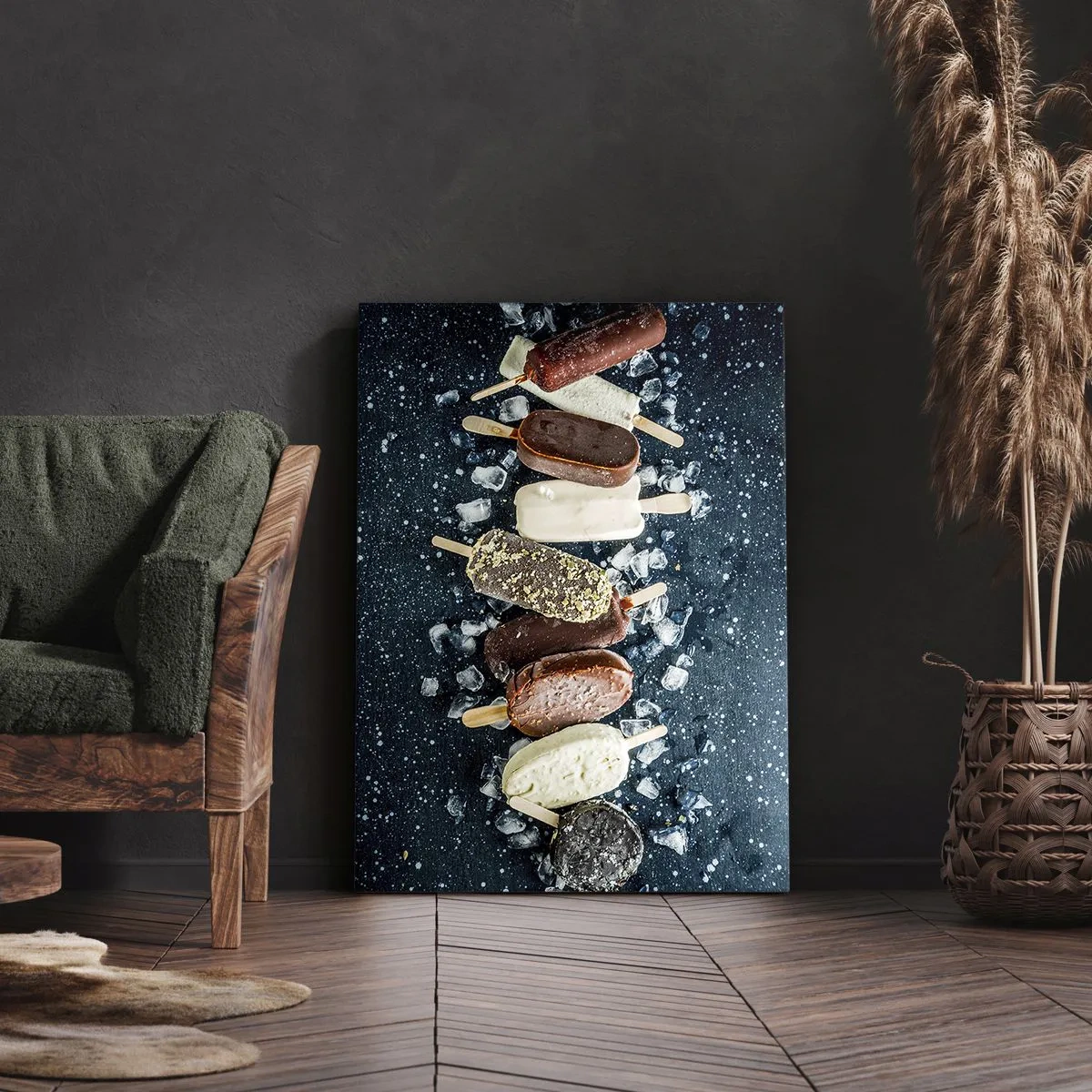 Lærredstryk - Billede på lærred - En smag af varm sommer - 55x100 cm