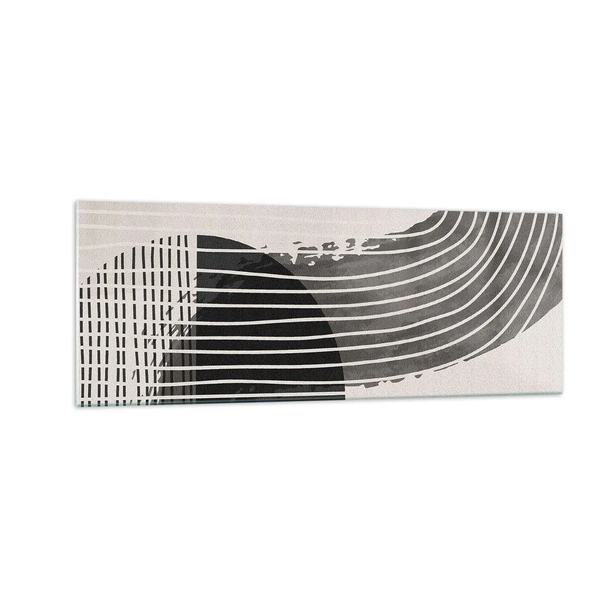 Billede på glas - Derhen og tilbage - 140x50 cm