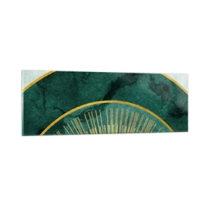 Billede på glas - Et anderledes solsystem - 90x30 cm