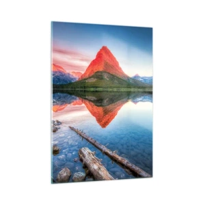 Billede på glas - Varme og kulde - 50x70 cm