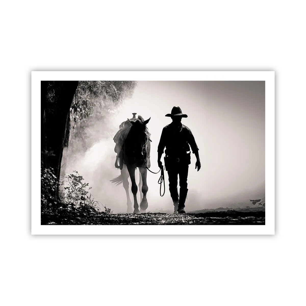 Plakat - En morgen i Texas - 91x61 cm