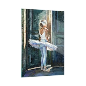 Billede på glas - Før showet - 50x70 cm