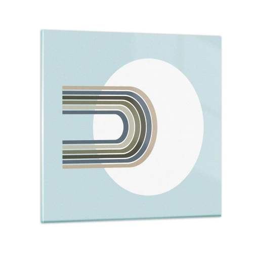 Billede på glas - Uimodståelig tiltrækningskraft - 50x50 cm