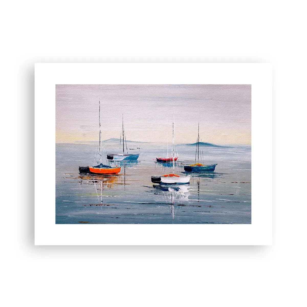 Plakat - Et velfortjent hvil - 40x30 cm