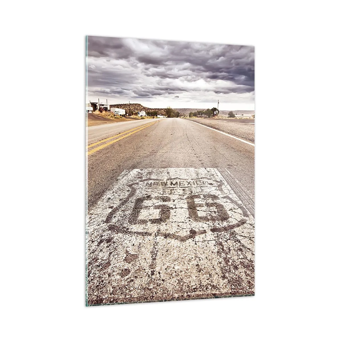 Billede på glas - Mother Road - amerikansk legende - 50x70 cm