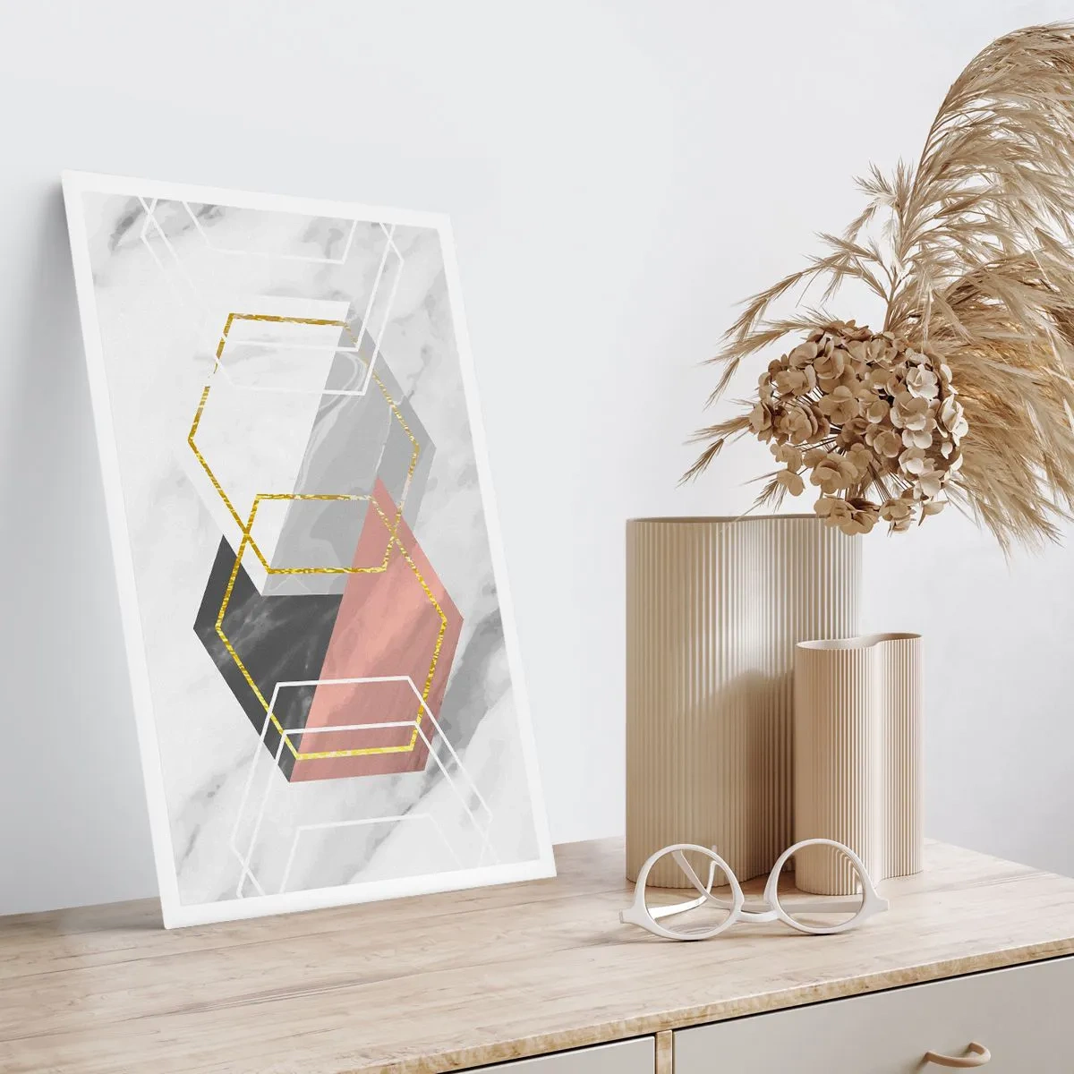 Plakat - Kædesammensætning - 70x100 cm