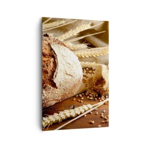Lærredstryk - Billede på lærred - Appetitlig, velduftende, sprød - 80x120 cm