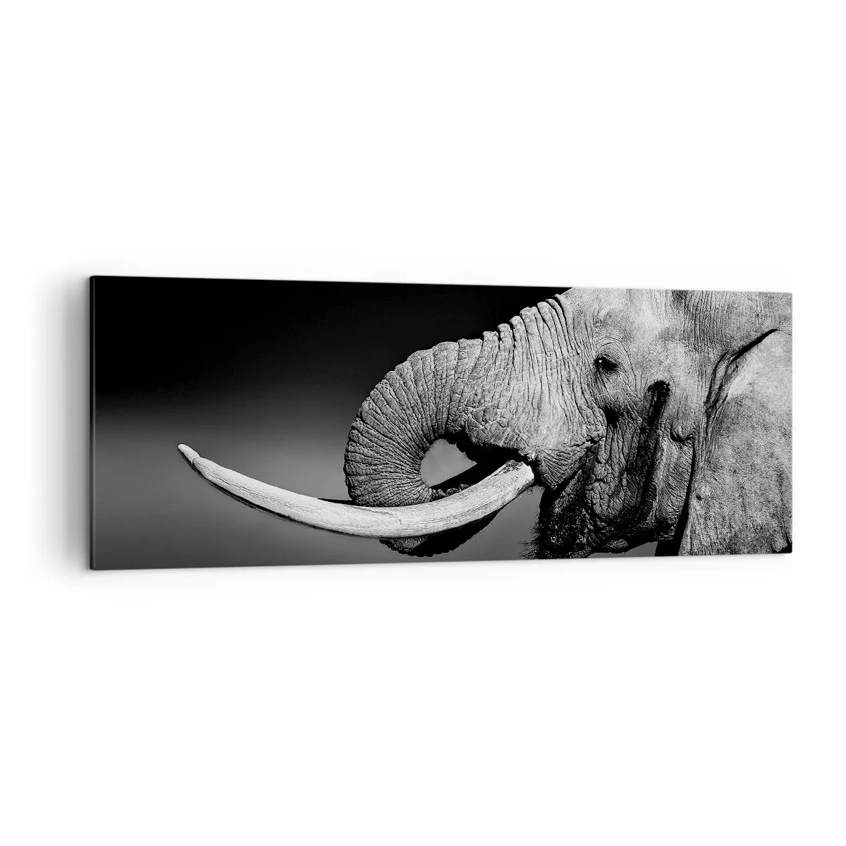Lærredstryk - Billede på lærred - Ja, det er godt nu - 140x50 cm