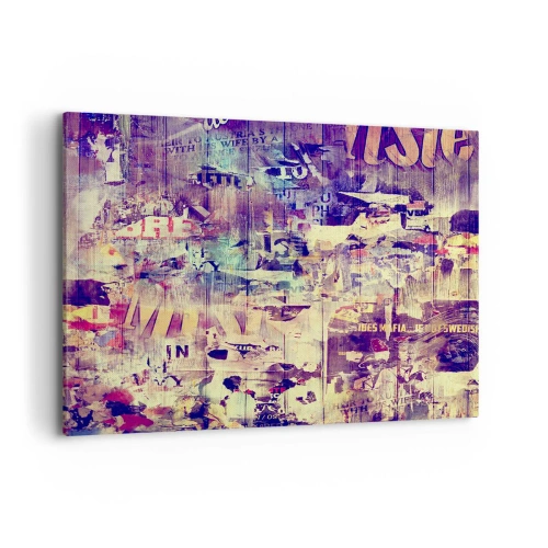 Lærredstryk - Billede på lærred - Og det er alt, hvad der vil være tilbage - 100x70 cm