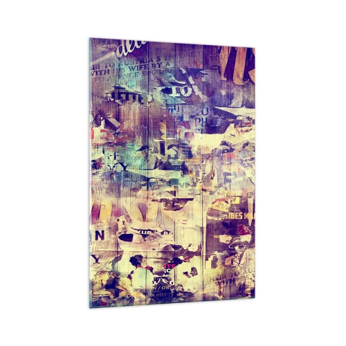 Billede på glas - Og det er alt, hvad der vil være tilbage - 70x100 cm