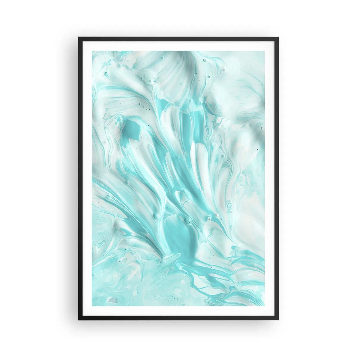 Plakat i sort ramme - For altid sammen - 70x100 cm