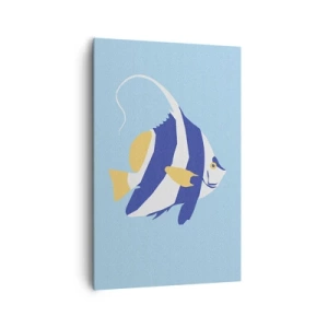 Lærredstryk - Billede på lærred - Savner tropisk vand - 80x120 cm