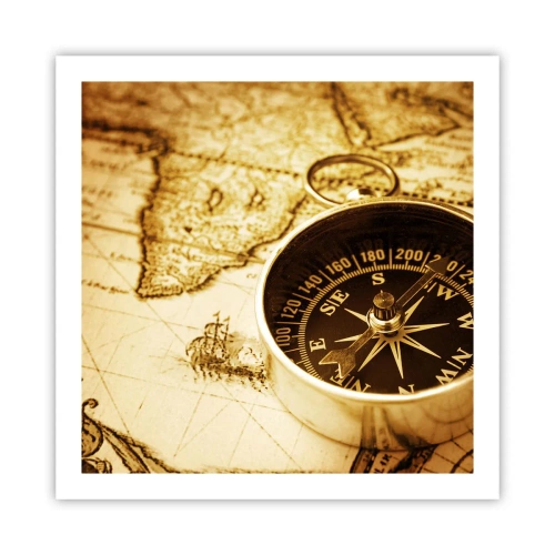 Plakat - Øst eller vest? - 60x60 cm