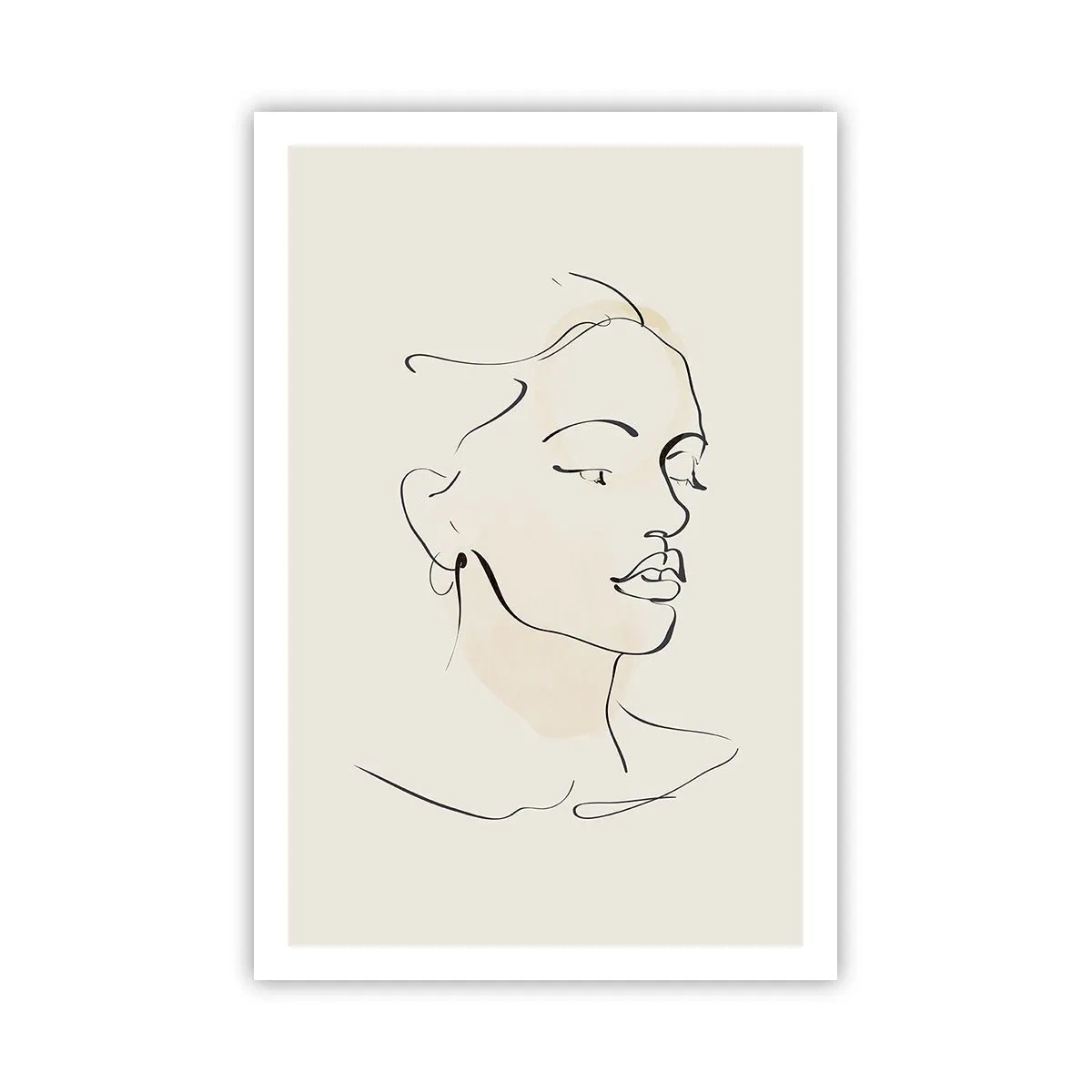 Plakat - En bestemt linje - 61x91 cm