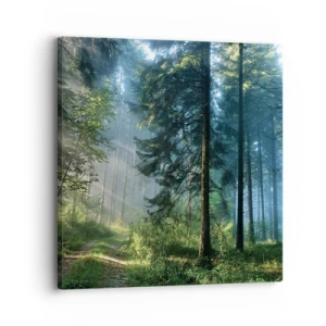 Lærredstryk - Billede på lærred - Strålende om morgenen - 30x30 cm
