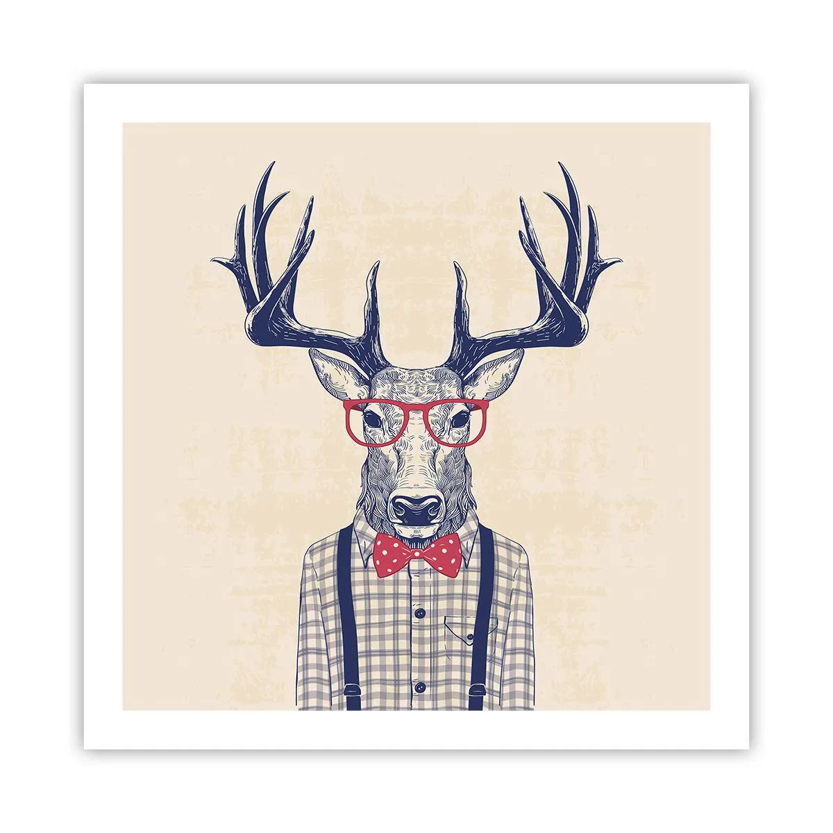 Plakat - Et underholdende ekstravaganza - 60x60 cm