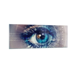 Billede på glas - Du tror, ​​du kender mig - 140x50 cm