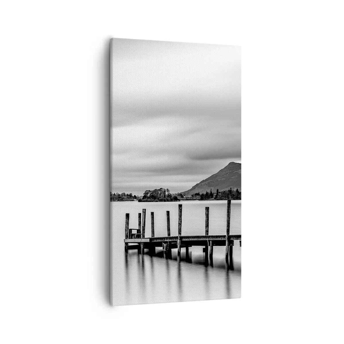 Lærredstryk - Billede på lærred - Mildhed og styrke - 55x100 cm