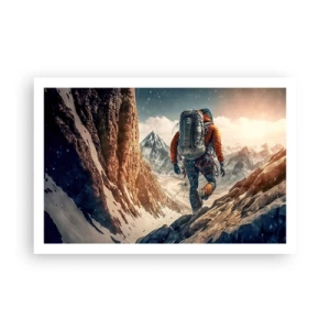 Plakat - Ensom kriger - 91x61 cm