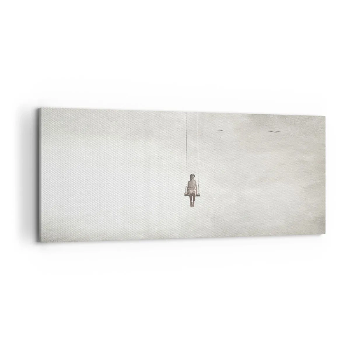 Lærredstryk - Billede på lærred - Barnet i os selv - 120x50 cm