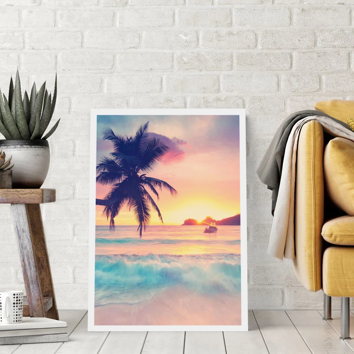 Plakat - En aften i bugten - 40x50 cm