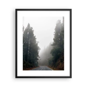 Plakat i sort ramme - En fortælling om en magisk skov - 40x50 cm