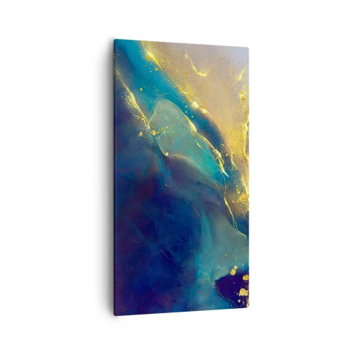 Lærredstryk - Billede på lærred - Gylden marsk - 55x100 cm