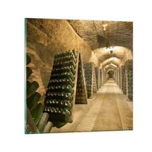 Billede på glas - Smagens fødsel - 60x60 cm