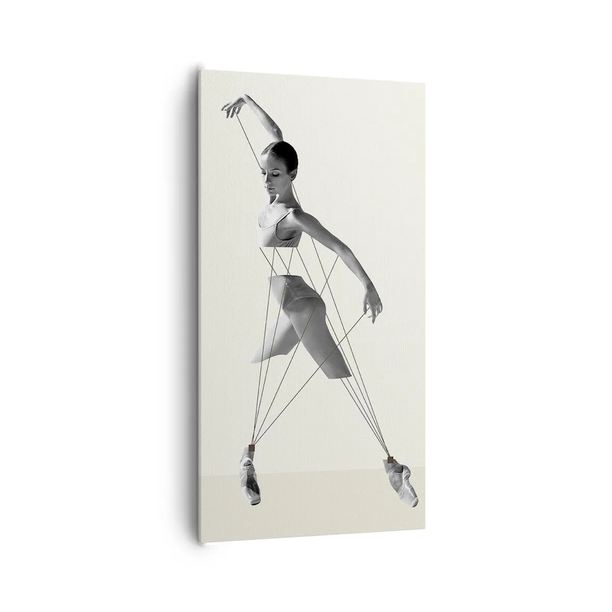 Lærredstryk - Billede på lærred - I verdens teater - 65x120 cm