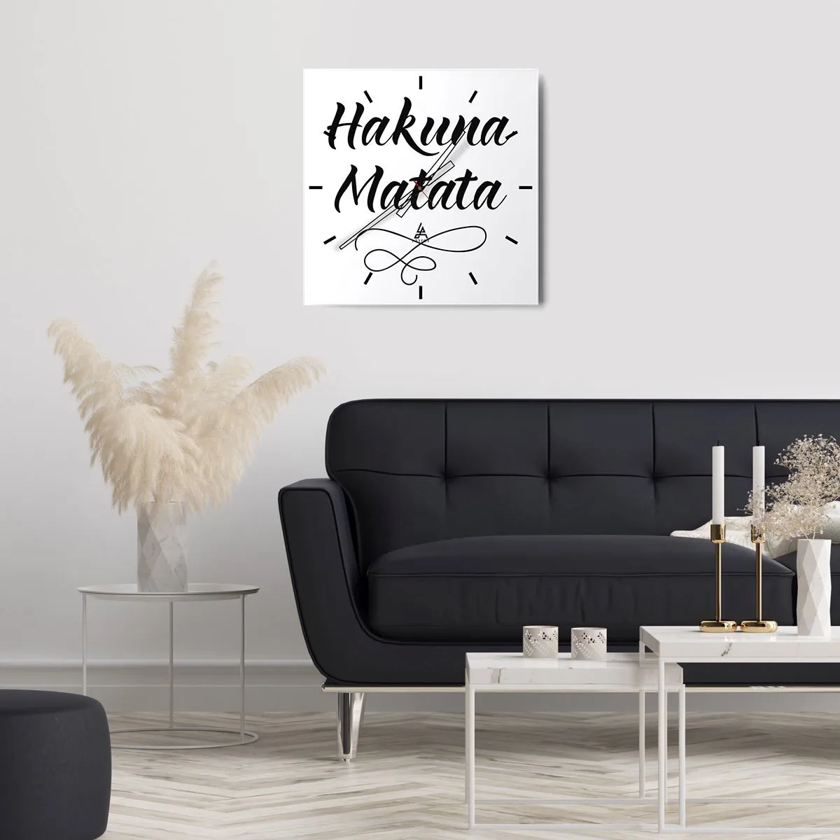 Vægur, Uret - Bedste råd - 40x40 cm