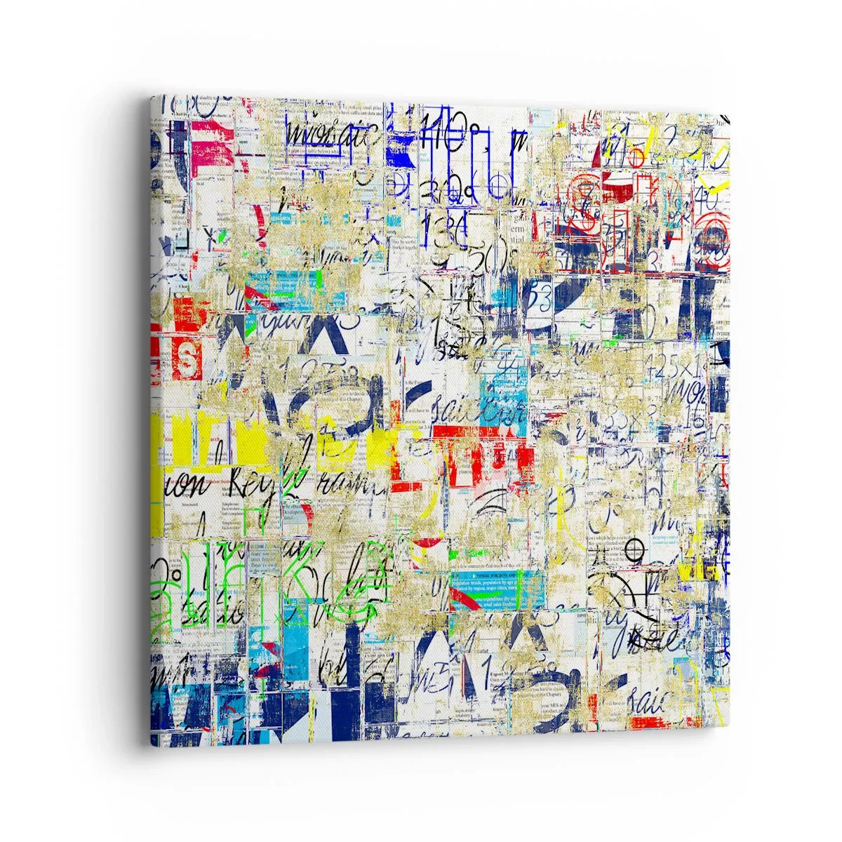 Lærredstryk - Billede på lærred - Simpelthen en fryd for øjet - 40x40 cm