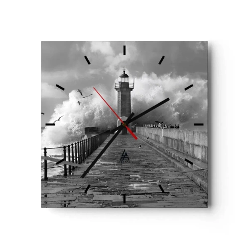 Vægur, Uret - Frygtløs  - 30x30 cm