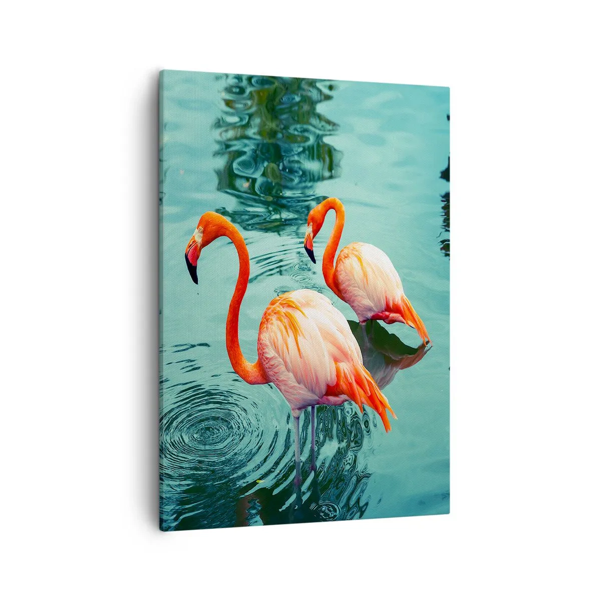 Lærredstryk - Billede på lærred - Vi er nu på mode - 50x70 cm