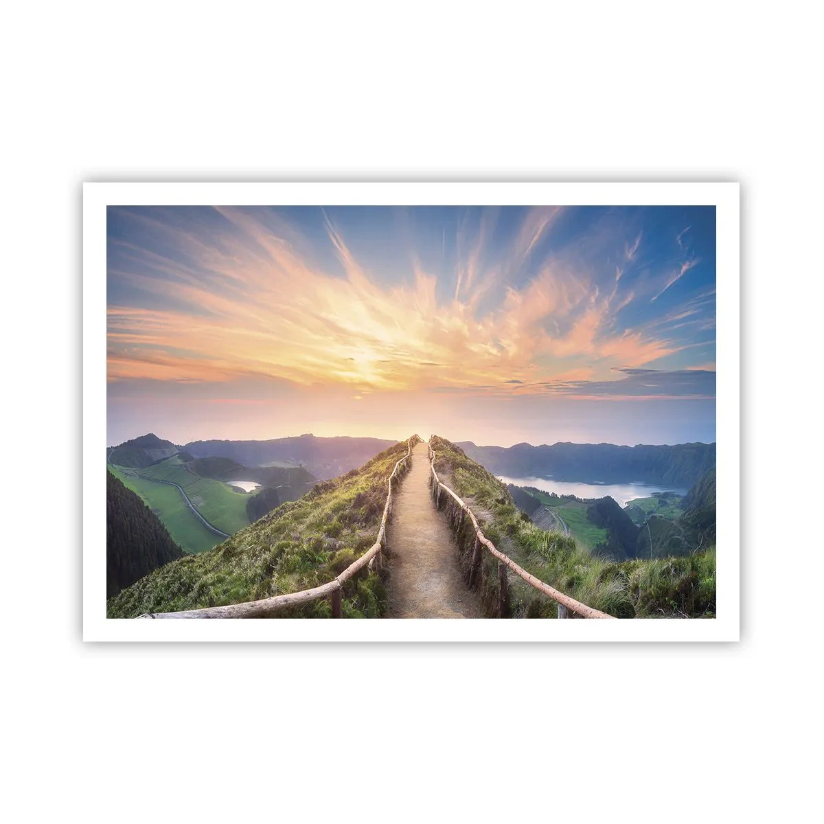 Plakat - Tæt på himlen - 100x70 cm