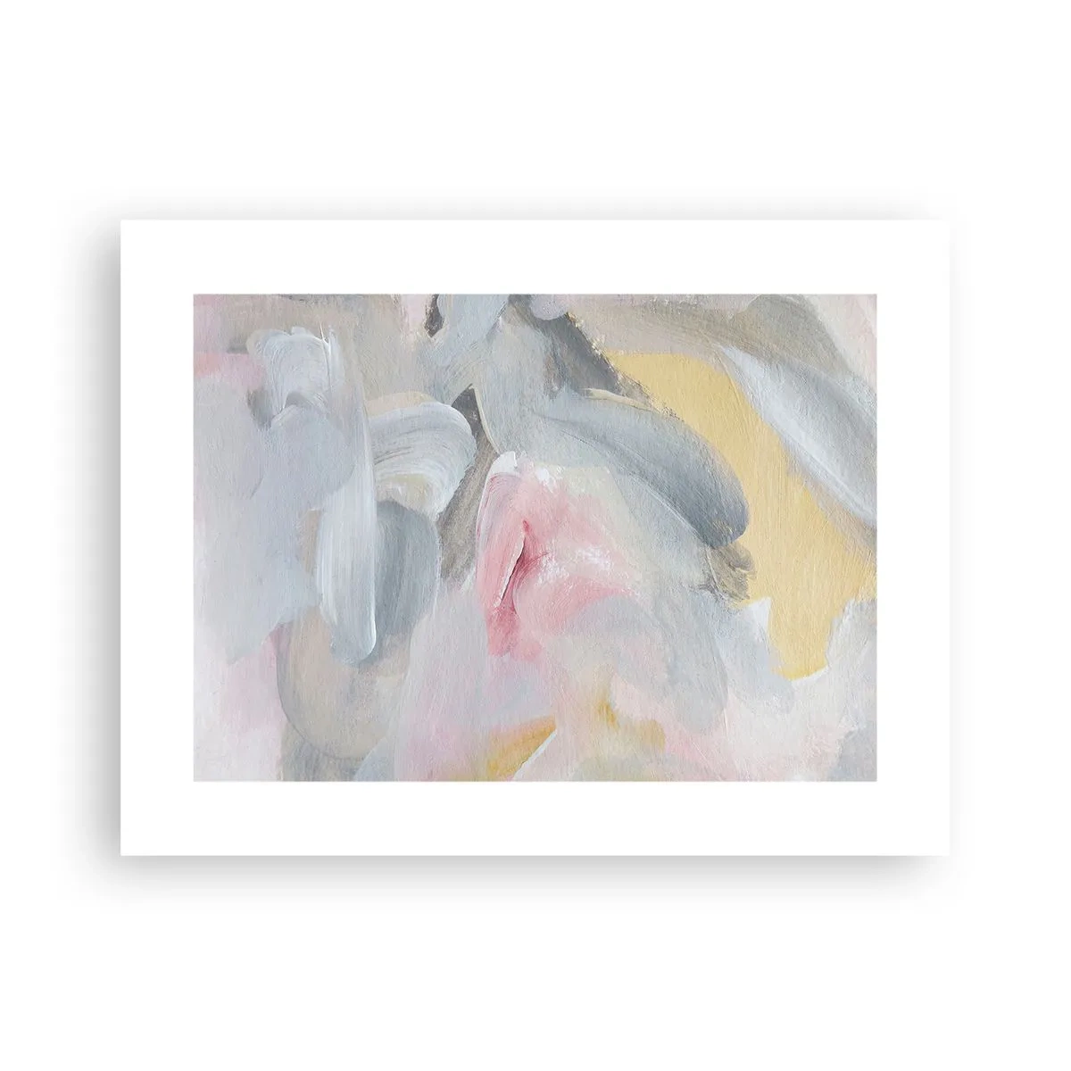 Plakat - I en pastelfarvet verden - 40x30 cm