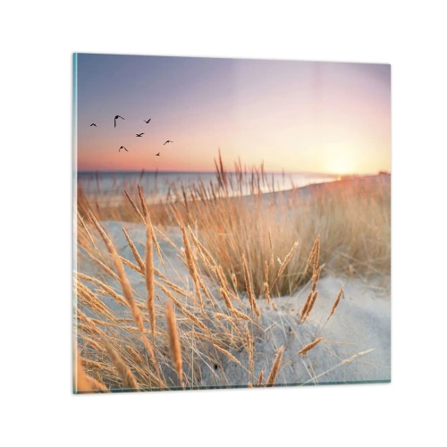 Billede på glas - Baltisk vuggevise - 30x30 cm