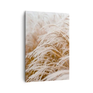 Lærredstryk - Billede på lærred - Bøjer sig for efterårssolen - 70x100 cm