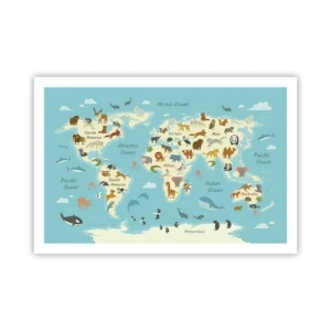 Plakat - Gode naboer - 91x61 cm