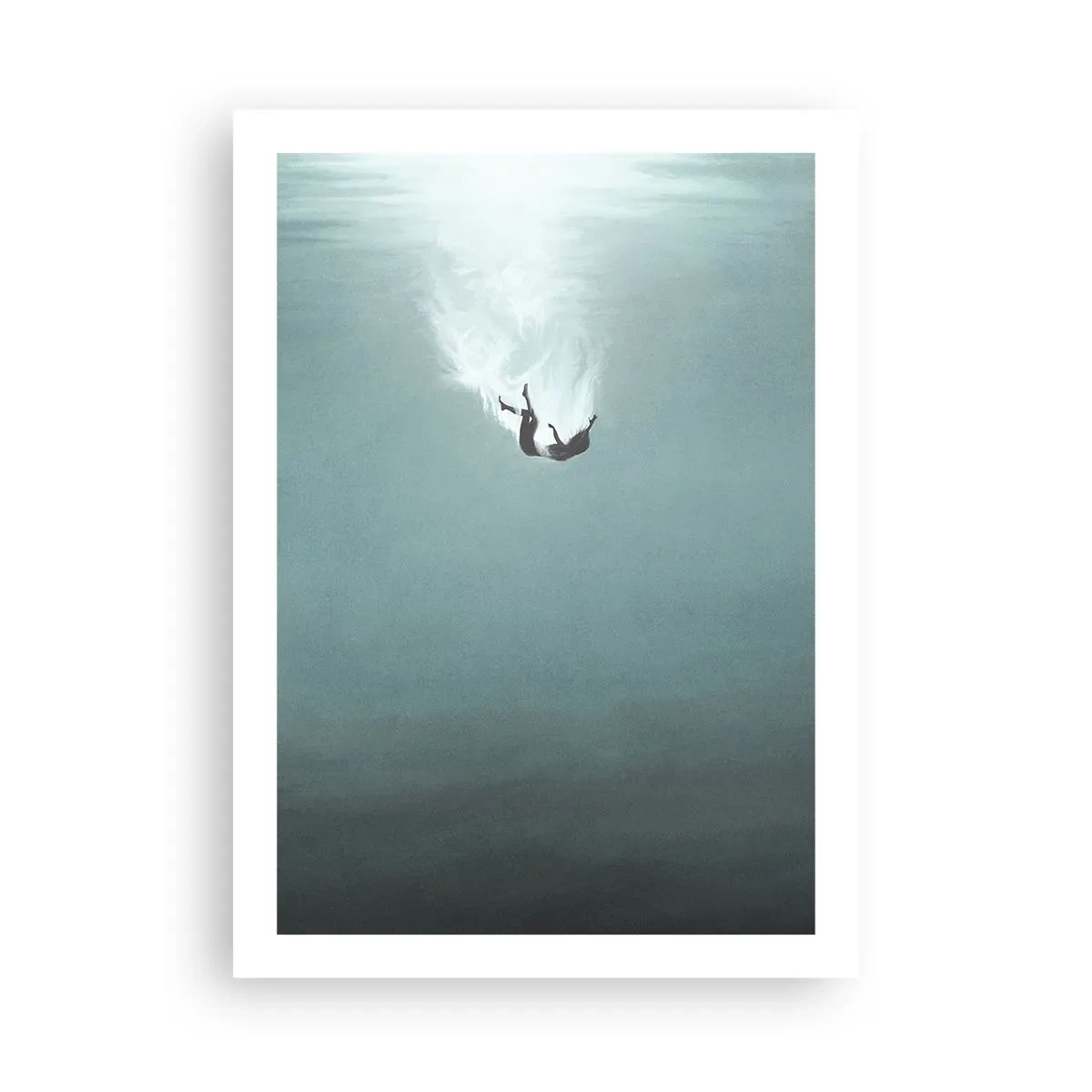 Plakat - I havets favntag - 50x70 cm