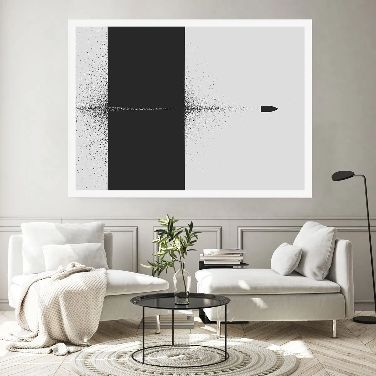 Plakat - Lige til sagen - 91x61 cm