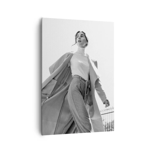 Lærredstryk - Billede på lærred - Kommer du med mig? - 70x100 cm