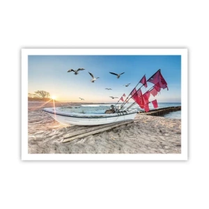 Plakat - Et velfortjent hvil - 91x61 cm