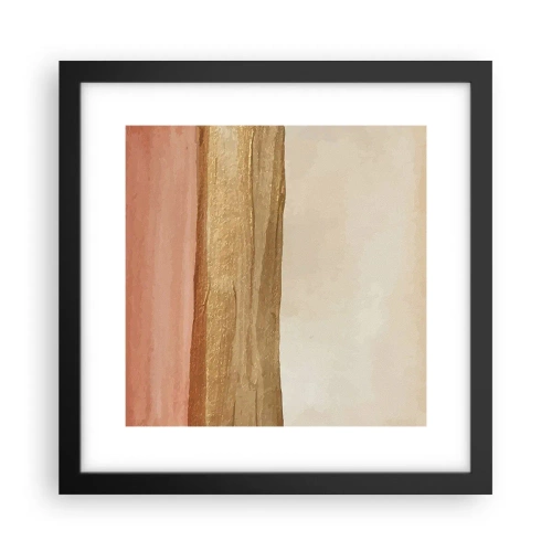 Plakat i sort ramme - Lodret sammensætning - 30x30 cm