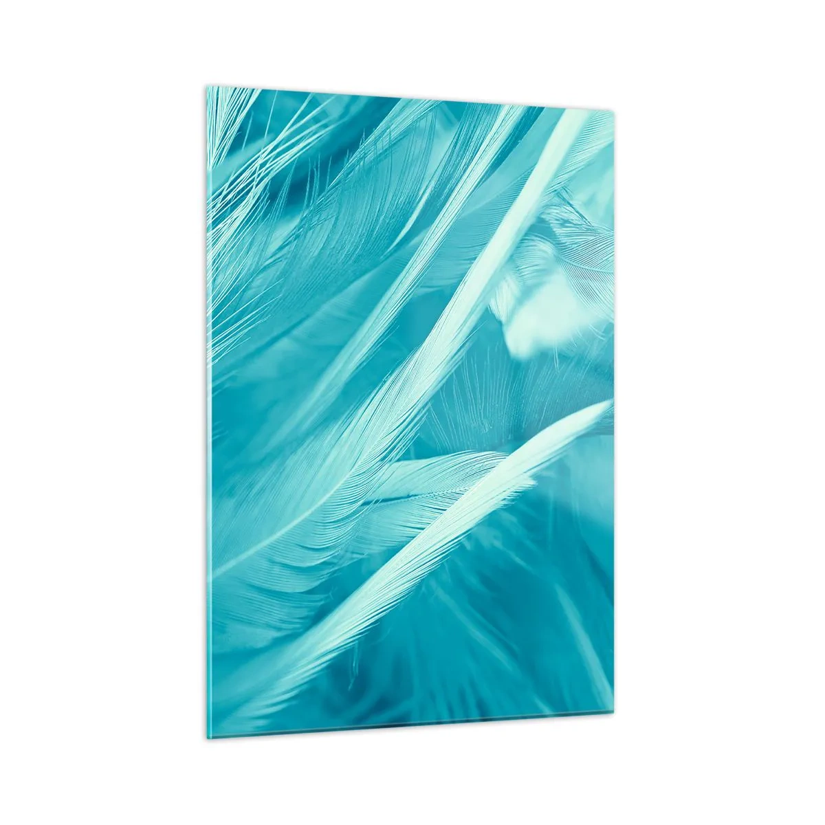 Billede på glas - At drukne i fluff - 50x70 cm