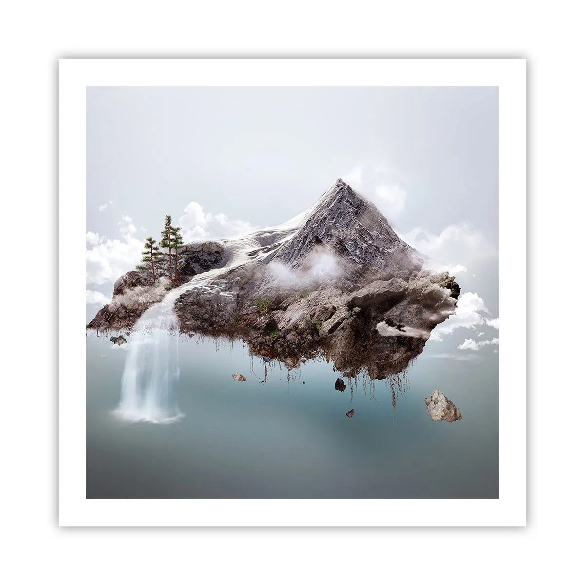 Plakat - Set gennem en surrealists øjne - 60x60 cm