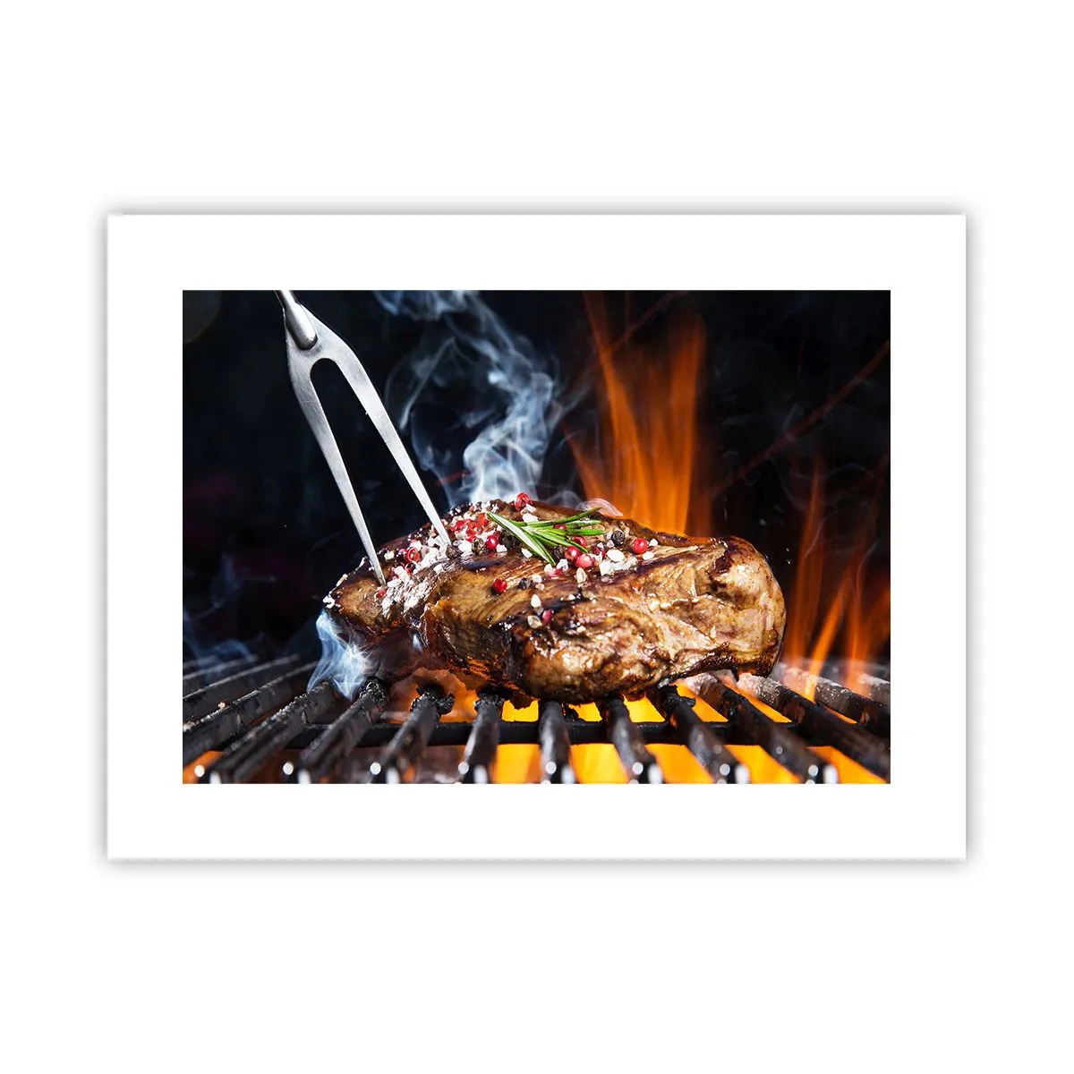 Plakat - Saftig og velduftende - 40x30 cm