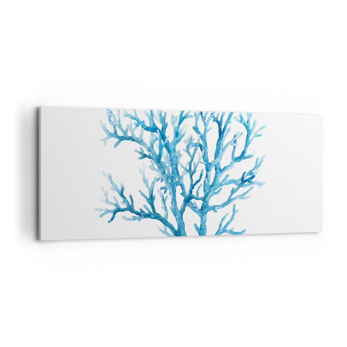 Lærredstryk - Billede på lærred - Marint filigran - 120x50 cm