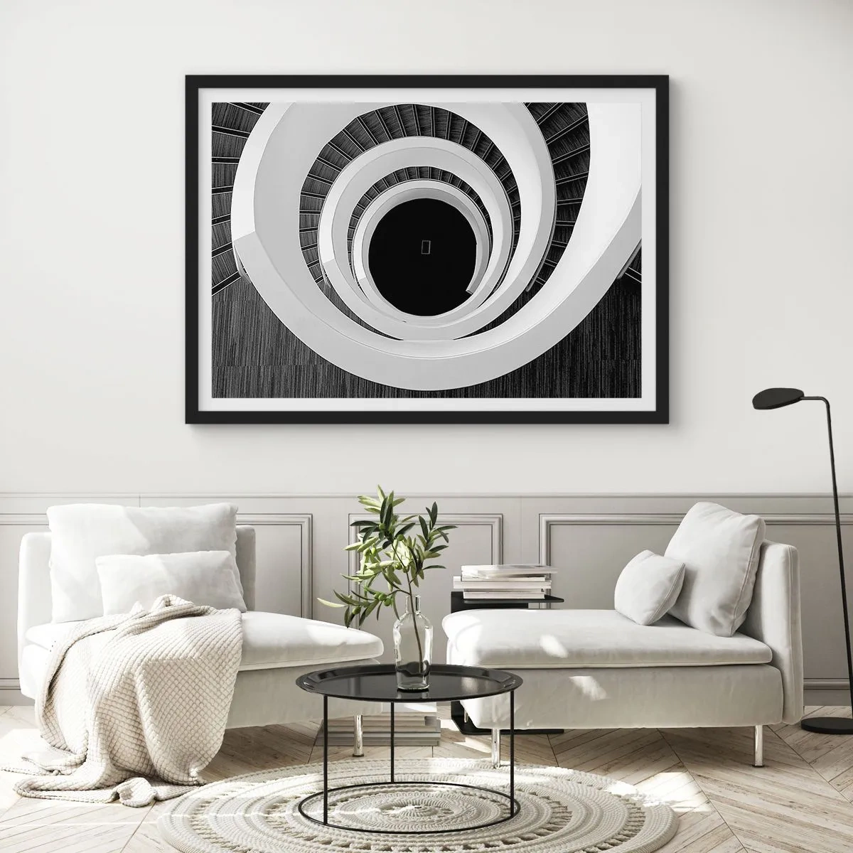 Plakat i sort ramme - Til sagen - 40x30 cm