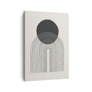 Lærredstryk - Billede på lærred - Rystende og selvsikker - 50x70 cm