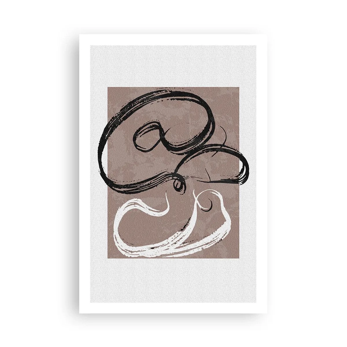 Plakat - Komposition - en søgen efter fuldstændighed - 61x91 cm